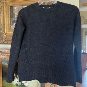 EUC Women's The Cashmere Project Charcoal Gray Crew Neck Sweater Size XS
